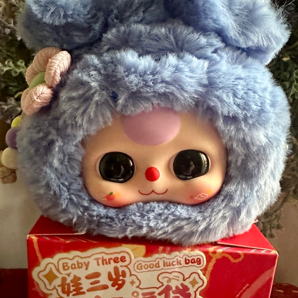 Baby Three "Good Luck Bag" plush Brand New Confirmed